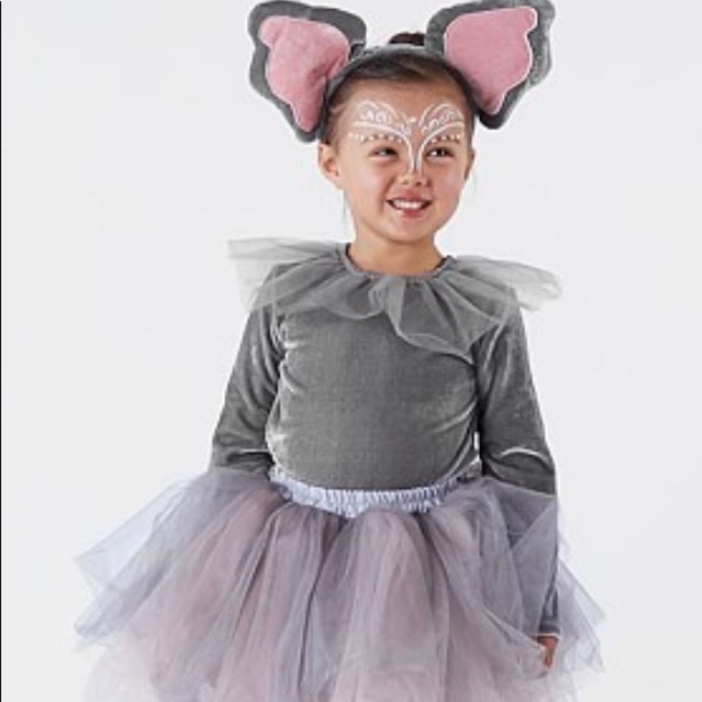 Pottery barn elephant tutu costume 3t